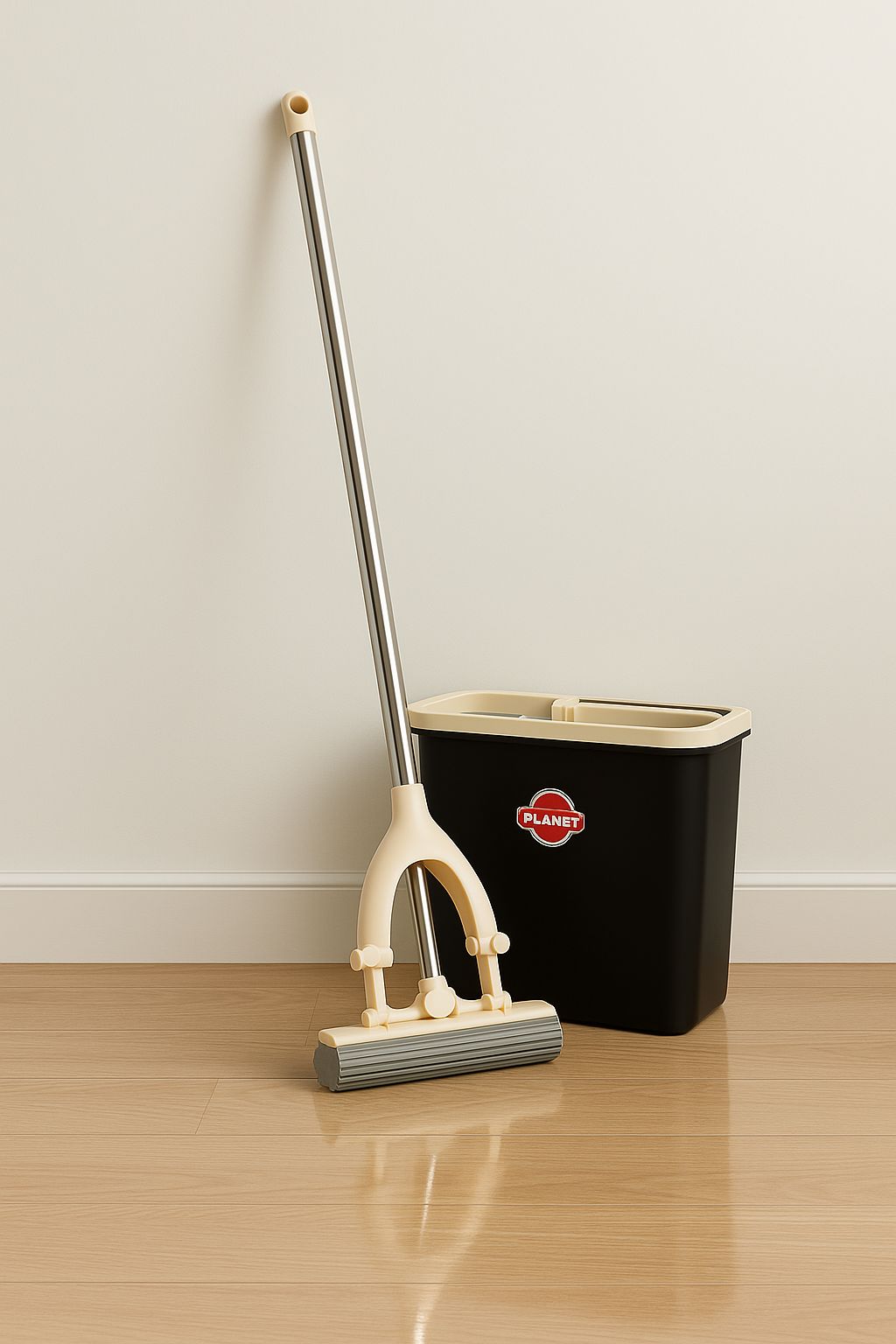 CleanBax® Sünger Mop Seti – 8 LT Kapasiteli